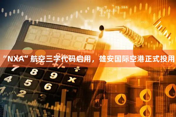 “NXA”航空三字代码启用，雄安国际空港正式投用