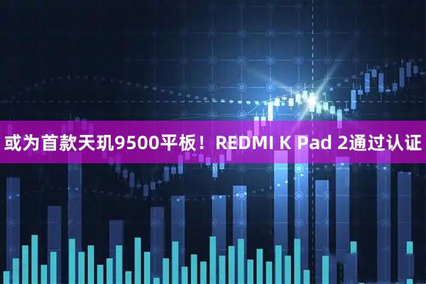 或为首款天玑9500平板！REDMI K Pad 2通过认证
